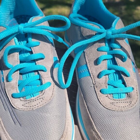 Dansko Women's Blue Mesh Lace Up Slip Resistant Running Sneakers Shoes Size 38 - Picture 3 of 12